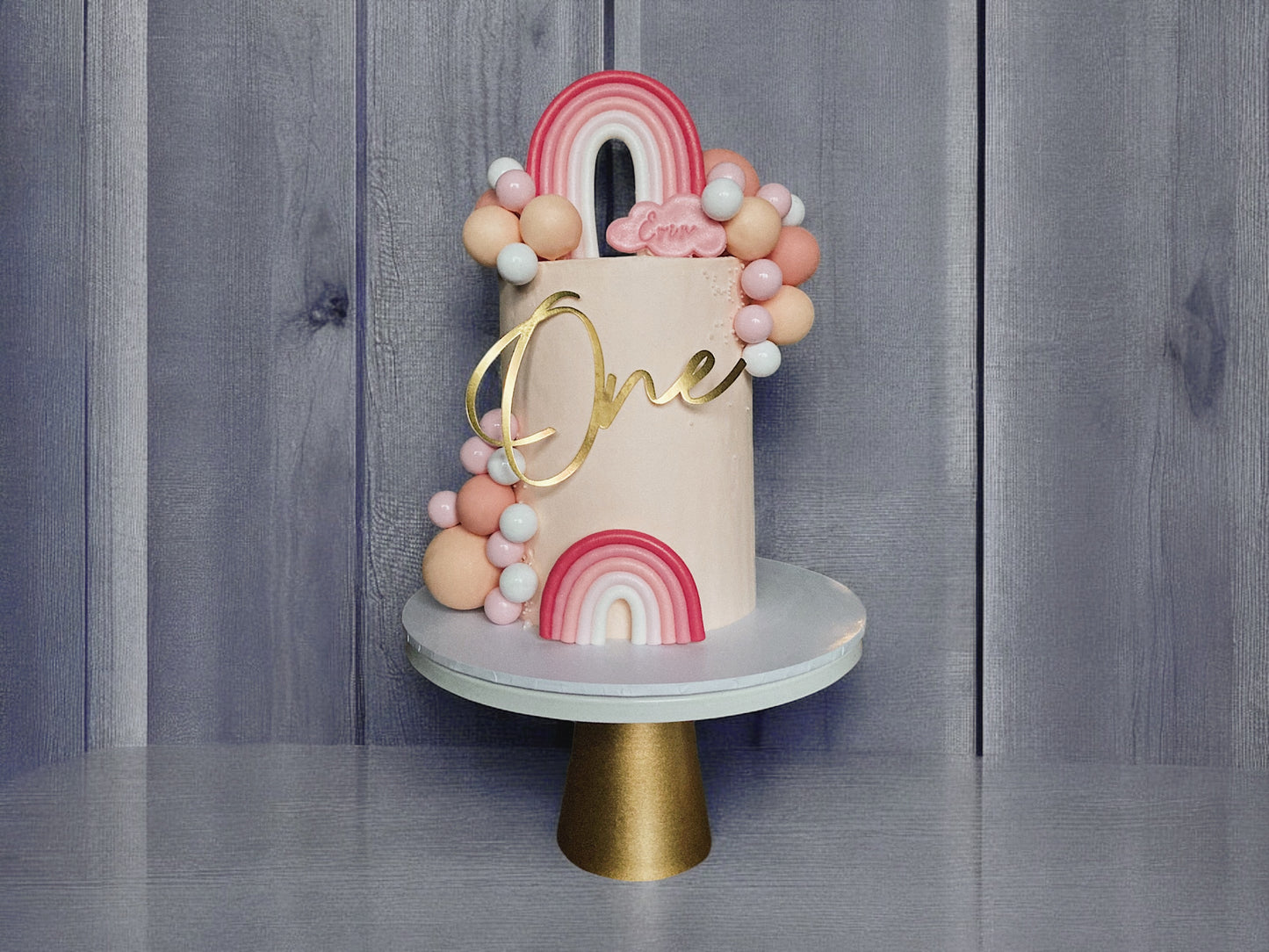 Pastel Rainbow cake