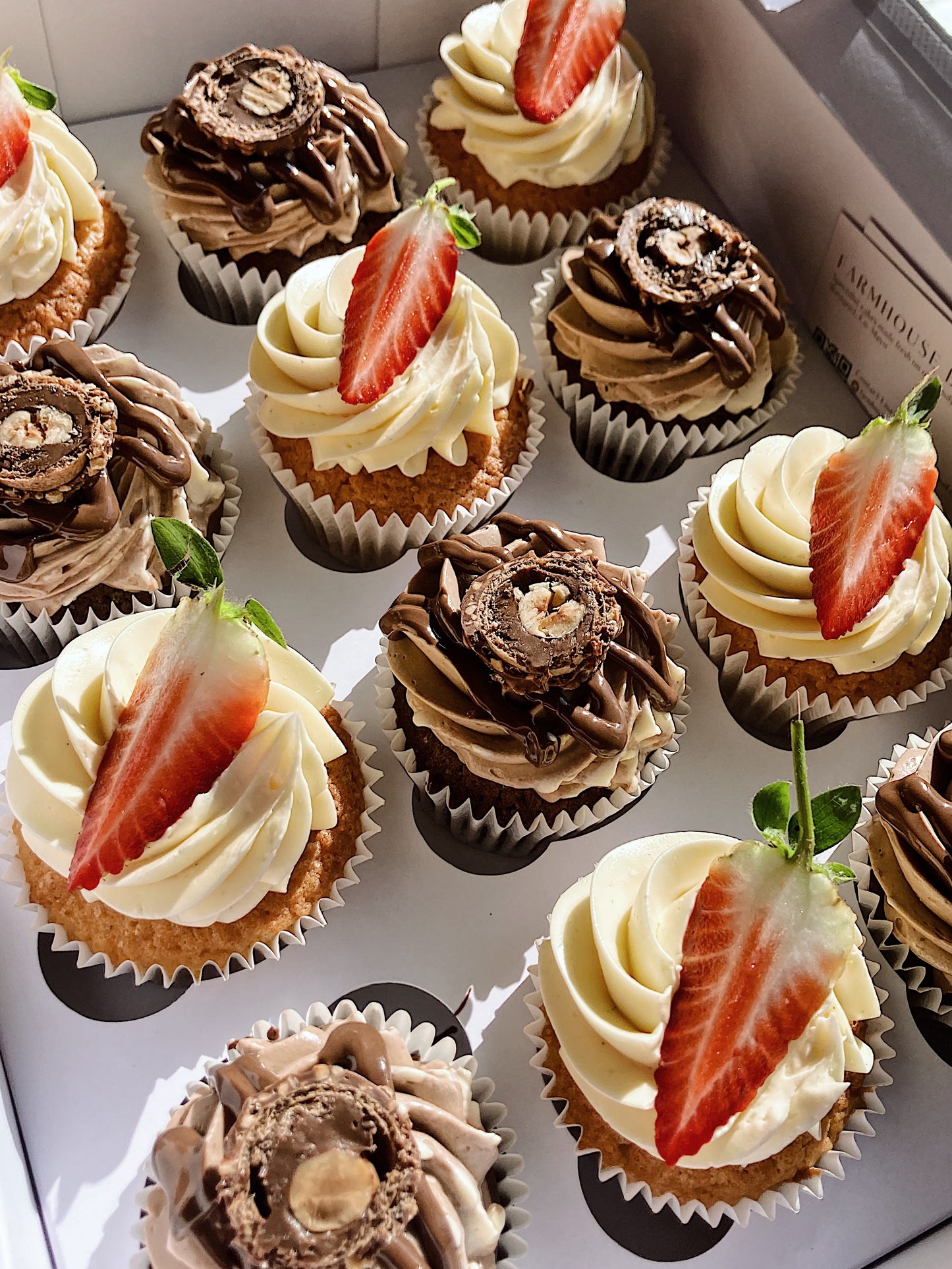 Classic Swirl Cupcakes
