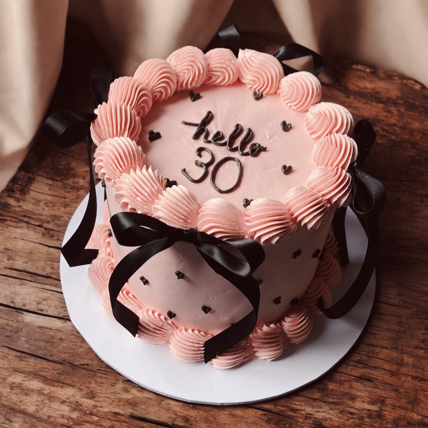 The Classic: with bows and hearts!