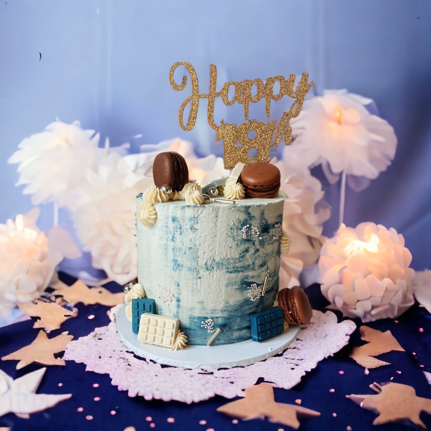 Graffiti Texture cake
