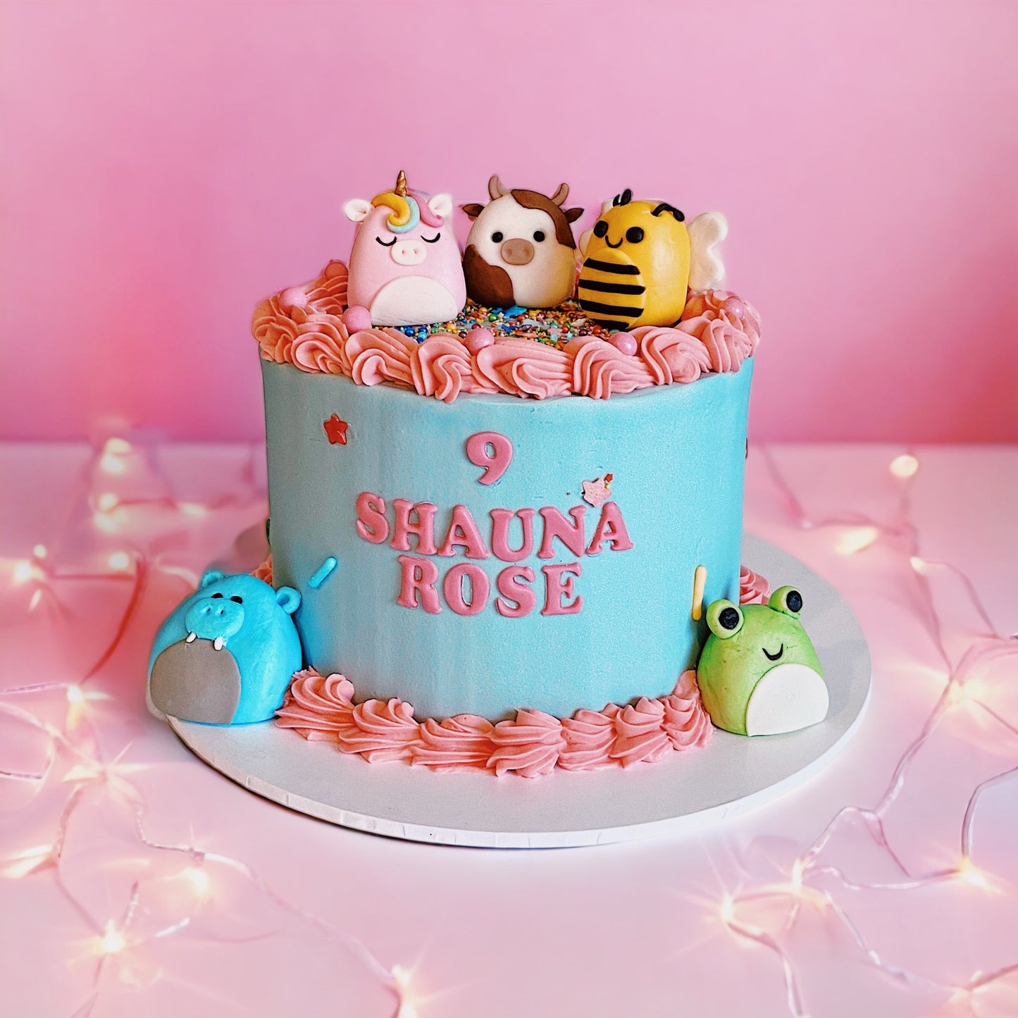 Squishmallow cake