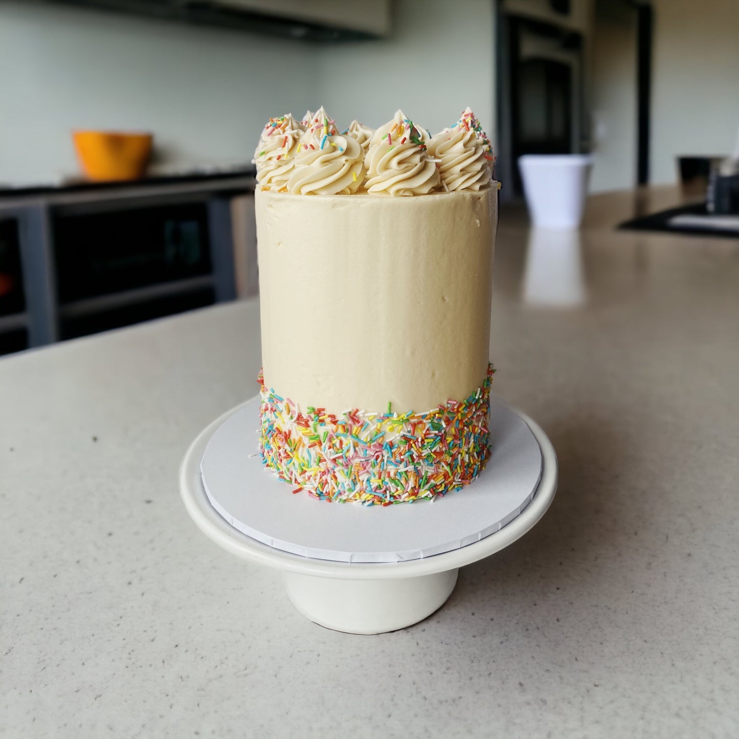 Classic birthday cake