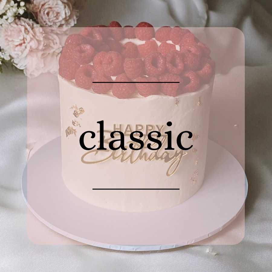 Classic cakes