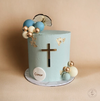 Bauble communion cake