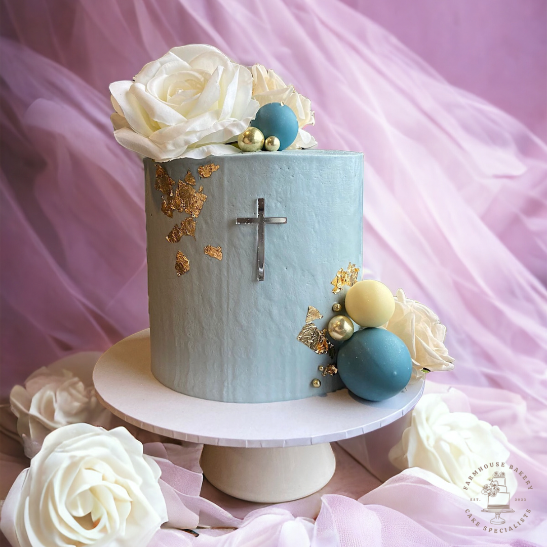 Bauble communion cake